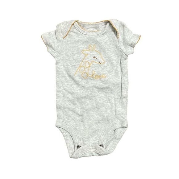 Carter's Giraffe Short Sleeve Bodysuit - Picture 1 of 3